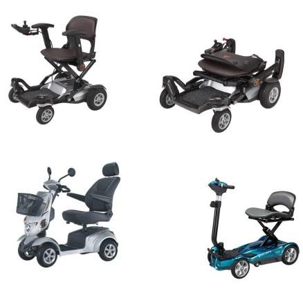 POWER SCOOTER , POWER WHEELCHAIR