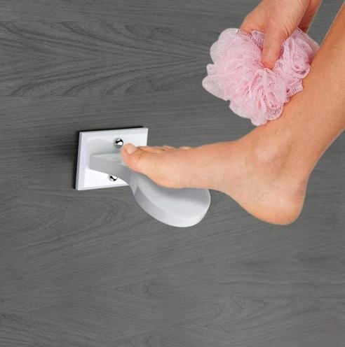 Bath Wall Mount Foot Rest