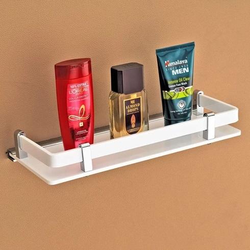 Bath Acrylic Wall Mount Shelf
