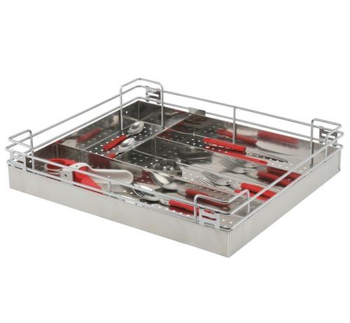 SS Perforated Cutlery Basket