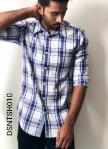 Mens Check Casual Shirt