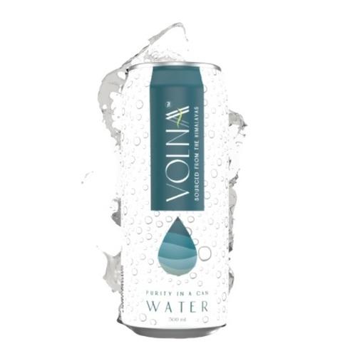 VOLNAA 500ML  CAN OF NATURAL  MINERAL WATER