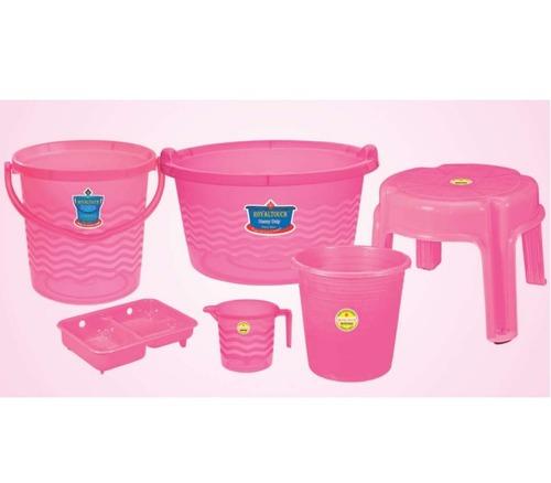 Plastic Frosty Bath Set