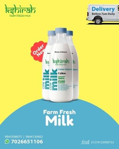 Farm fresh milk