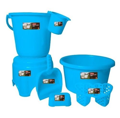 Pastel Orange Bath Set