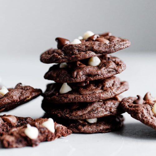 Triple Chip chocolate cookies