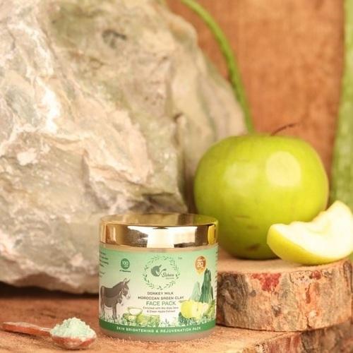 DONKEY MILK MOROCCAN GREEN CLAY FACE PACK