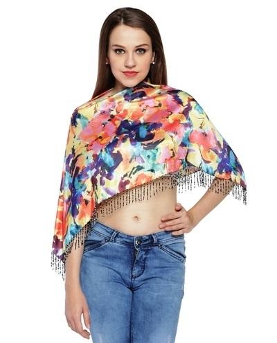 Digital Printed Satin Ruhana Top