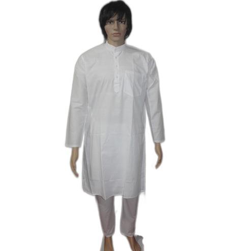  Men White Cotton Set