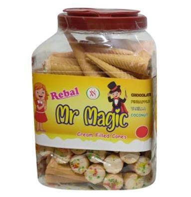 Mr Magic Cream Filled Cones