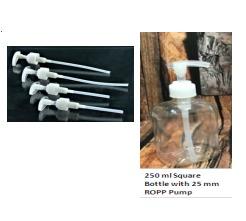 Dispensing Pump with 250 ml Bottle- ROPP Thread