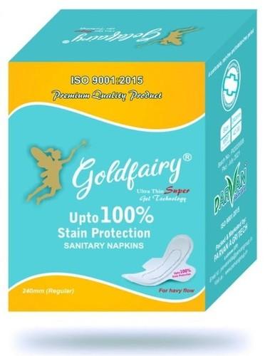 Goldfairy Premium Sanitary Napkins Regular Ultra Thin  240 MM