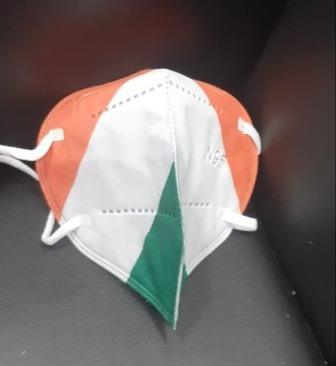 Tri Color N95 Face Mask