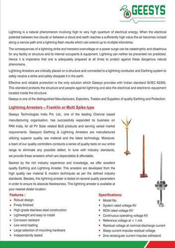 Lightning Arrestors