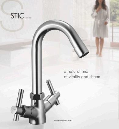 Stic Centre Hole Basin Mixer