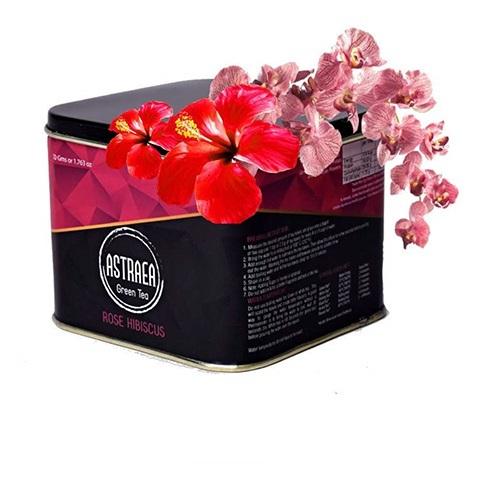 Rose Hibiscus Flavoured Green Tea