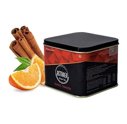 Orange Cinnamon Flavoured Green Tea