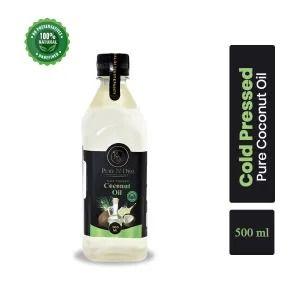 500 ml Cold Pressed Coconut Oil, Pure n Desi Coconut Oil