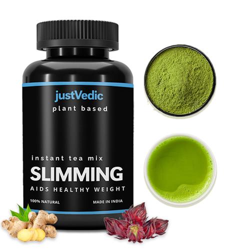 Justvedic Slimming Drink Mix - Helps with Weight Loss and Fat Reduction