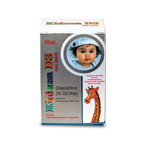 Kidzon Cholecalciferol Vitamin D3 Oral Drops