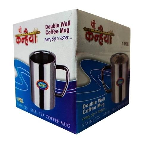 SS Double Wall Coffee Mug