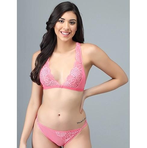 Ladies Pink Bikini Set
