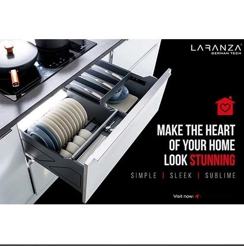 Polished Kitchen Storage Rack