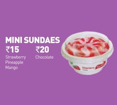 Mini Sundaes