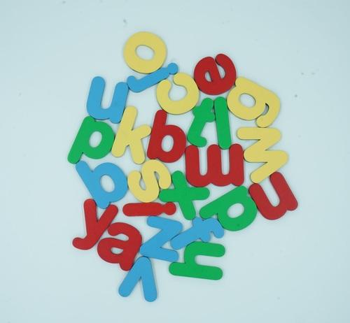 Wooden Cutout Alphabets