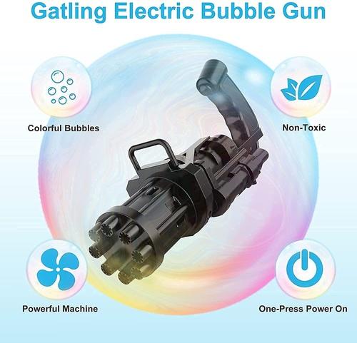Electric Bubble Gun
