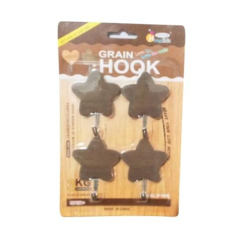 4 Pcs Wooden Hook