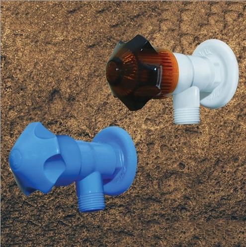 Crystal Head Angle Cock