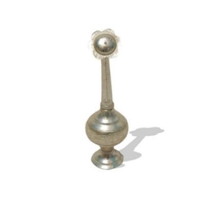 Arya Silver Plated German Eitra Dani (Gulab Dani) , Small , Silver