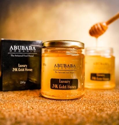 Luxury 24K Gold Honey
