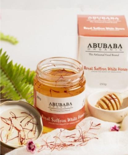 Royal Saffron White Honey