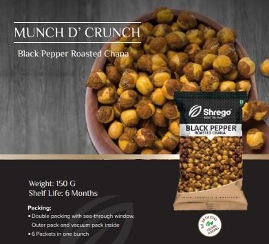 Black Pepper Roasted Chana