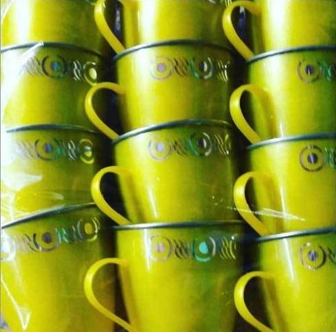 Single Plastic Steel Tea Cup