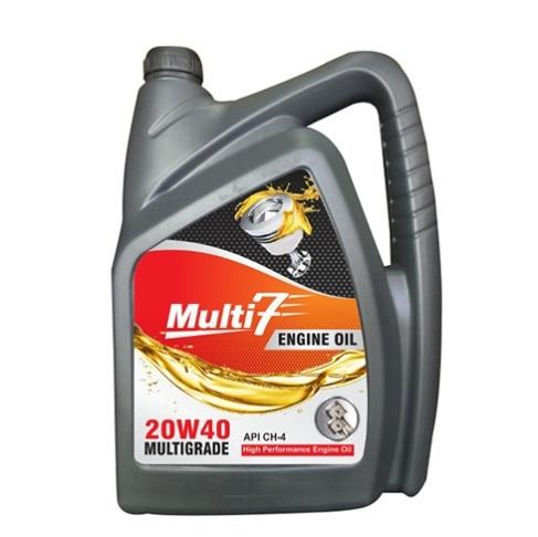 Multi7 20W40 Multigrade Api CH-4 High Performance Engine Oil