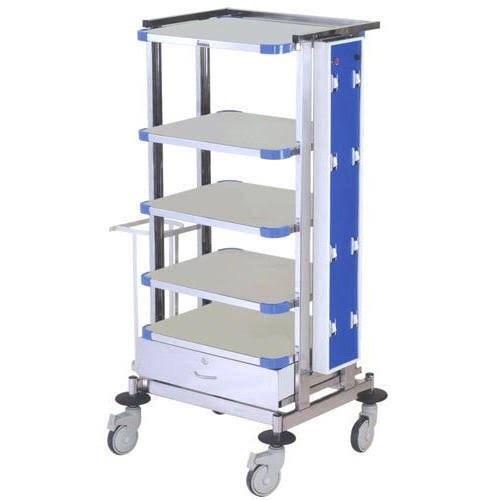 Hospital Monitor Trolley