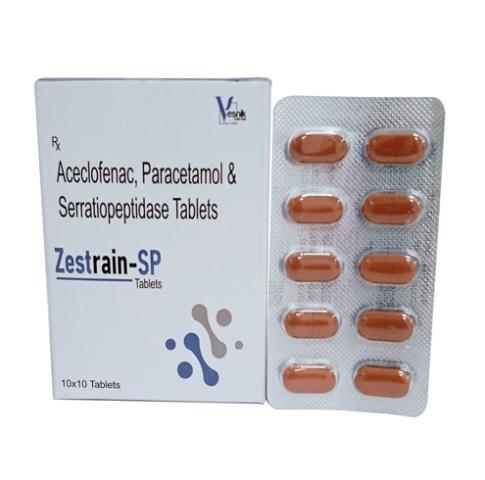 ZESTRAIN-SP Serratiopeptidase Tablets