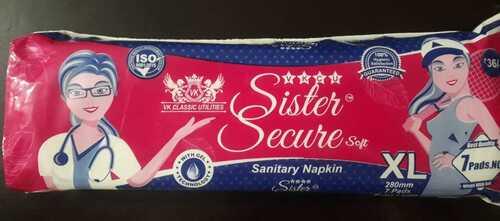Sister Secure Sanitary Pad Napkins 280 MM 