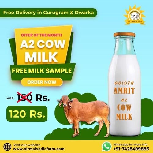 Golden Amrit A2 cow milk