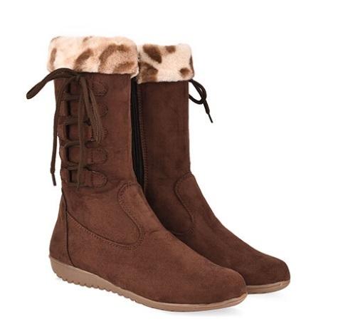 Ladies Brown Boots DFO-073