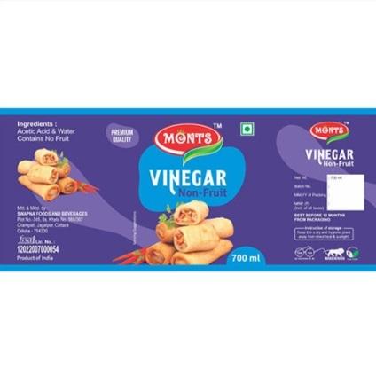 700ml Premium Quality Non Fruit Vinegar