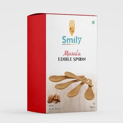 15 Pcs Masala Edible Spoon
