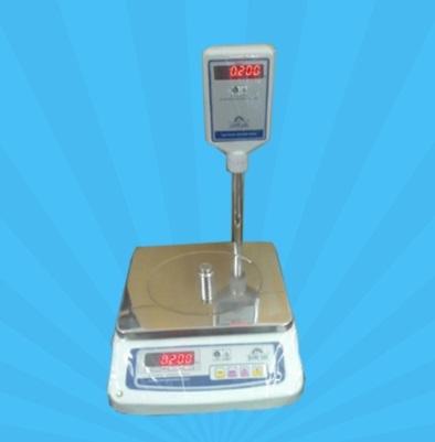 Metal Body Pole Display Scale