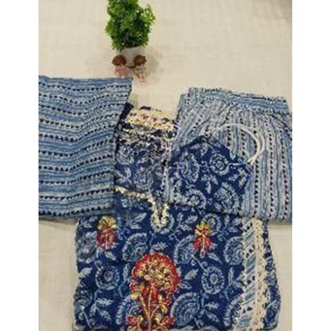 Ladies Anarkali Cotton Suit