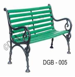 Cast iron bench