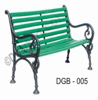 Cast iron bench