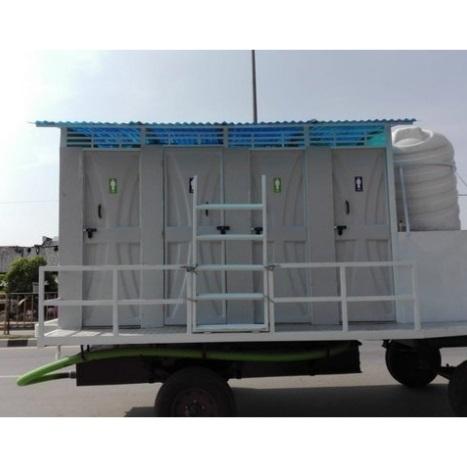 FRP Mobile Toilet Van